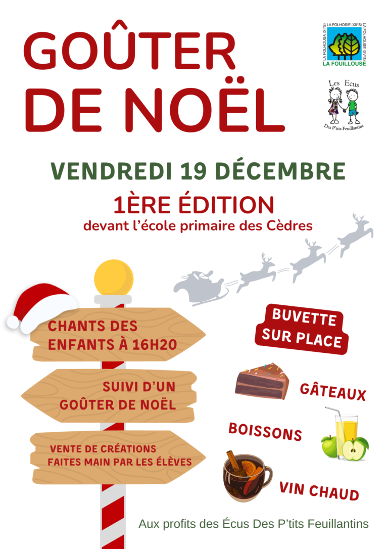 Flyer du marché de Noël